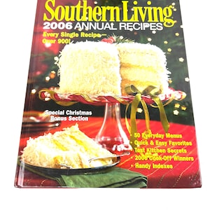 2006 Southern Living Annual Recipes by Scott Jones - Hardcover Book - My40YearCollection