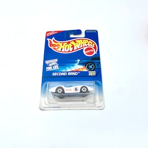 Vintage Mattel Hot Wheels Second Wind Car number 527 Collectible Race Car Toy Diecast Toy Car My40YearCollection image 1