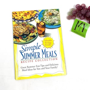 2001 Unilever Bestfoods Simple Summer Meals Rezeptsammlung Softcover Kochbuch My40YearCollection