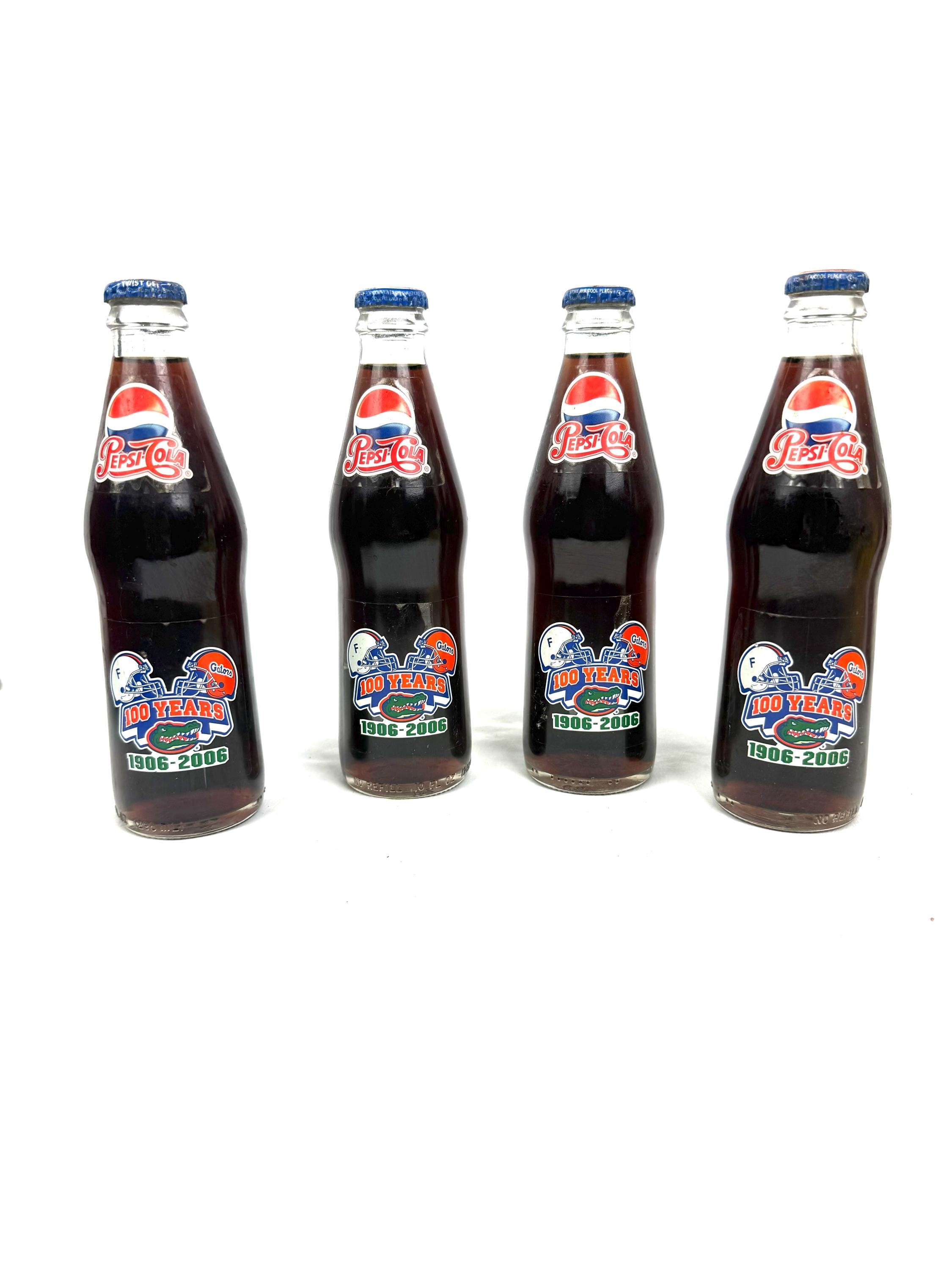 Vintage Sealed Pepsi-cola Bottle – Florida Gators NCAA 1906-2006