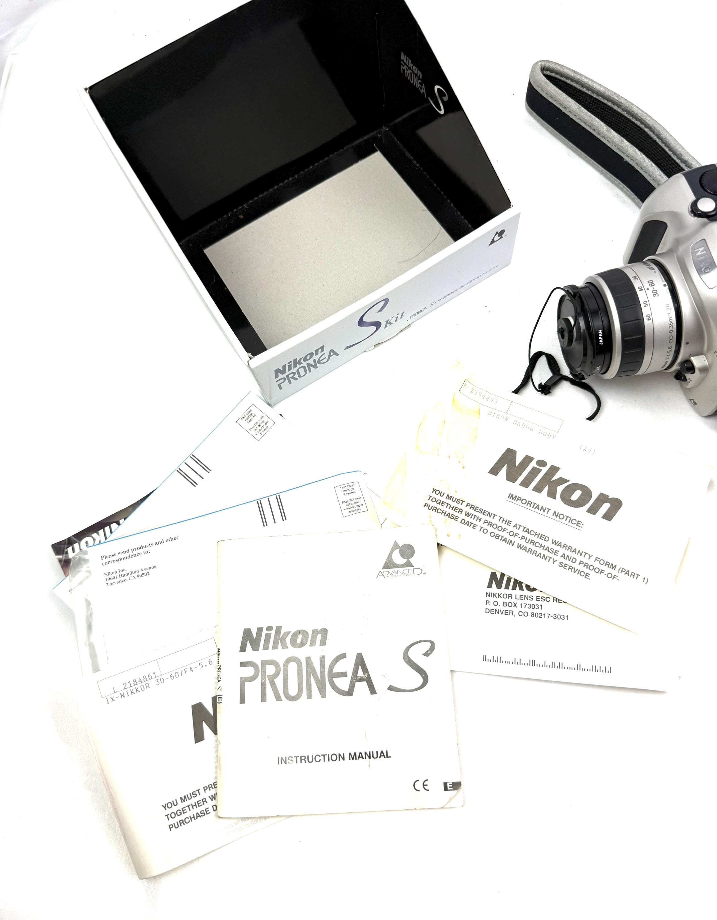 Nikon Pronea S キット APSフィルムカメラ（30-60mmレンズ、ケース、箱