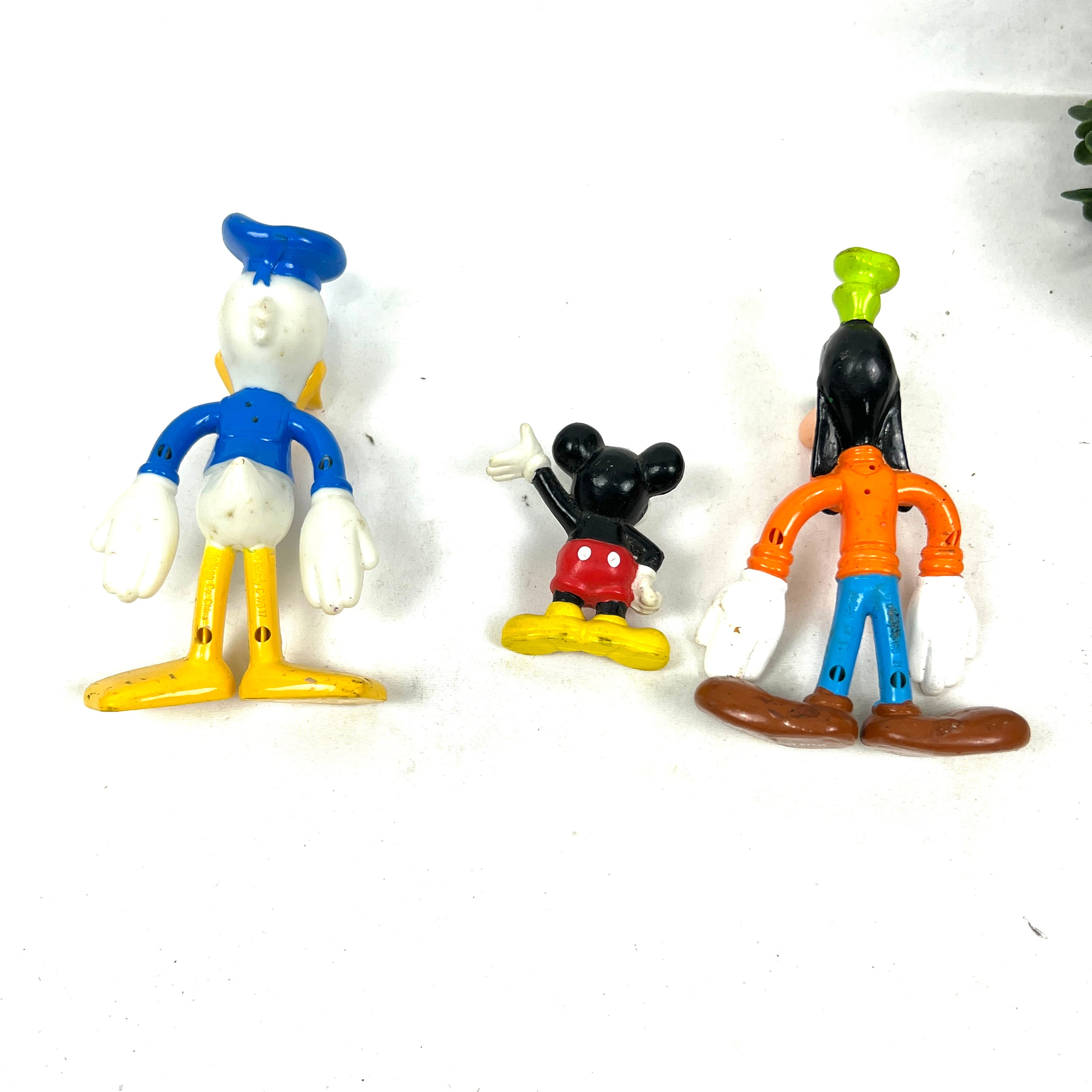 ヴィンテージ*ミッキーマウス* ドナルドダック *フィギュアセット ヴィンテージディズニーフィギュア、ドナルドダック、グーフィー