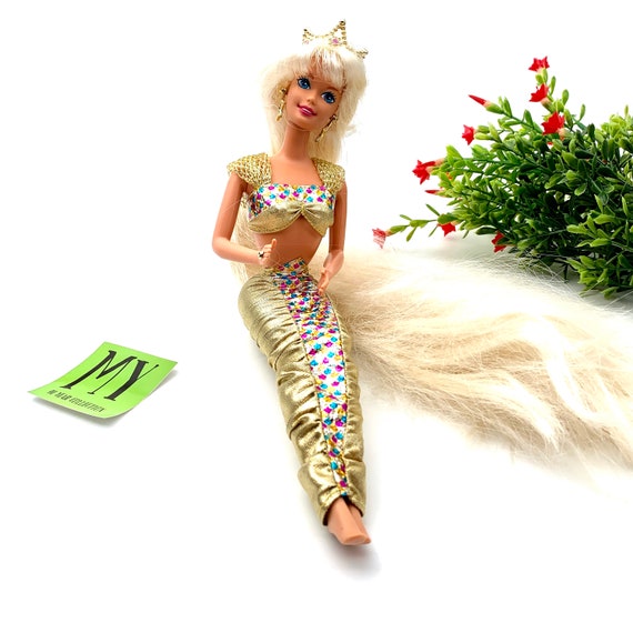 Vintage 1995 90's Mattel Jewel Hair Barbie Doll Super Long - Etsy Vintage 1995 90's Mattel Jewel Hair Barbie Doll Super Long - Etsy