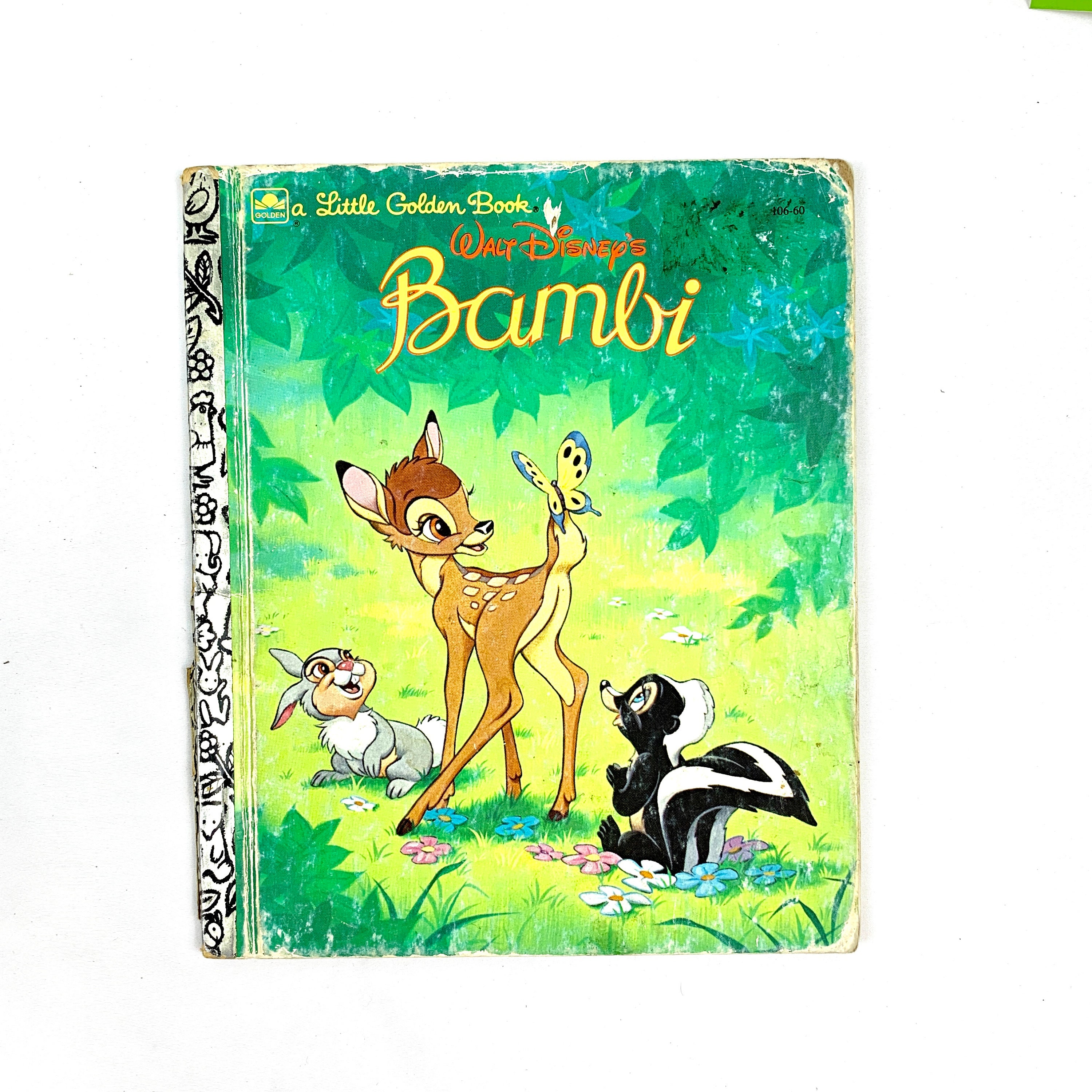 1984 Walt Disney's Bambi by Felix Salten A Little Golden Book Gift