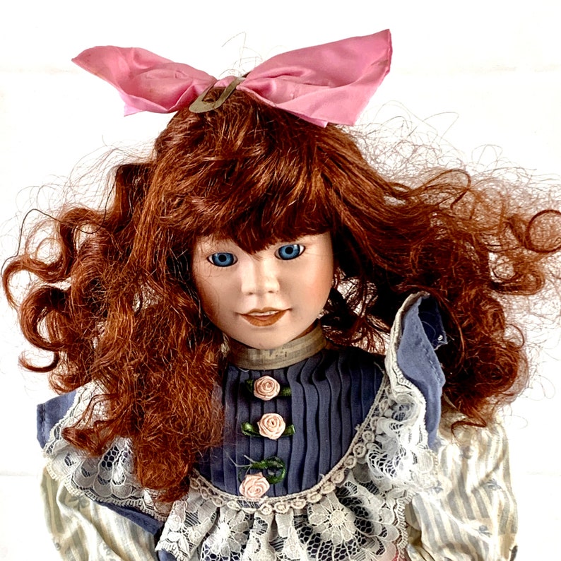 Vintage Heritage House Musical Doll Amy Petals and Lace Etsy