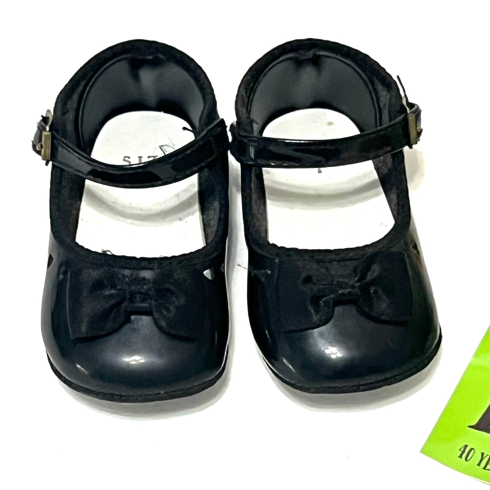 Adorable Vintage Black Baby Girl Shoes Size 1 Mary Janes With Etsy