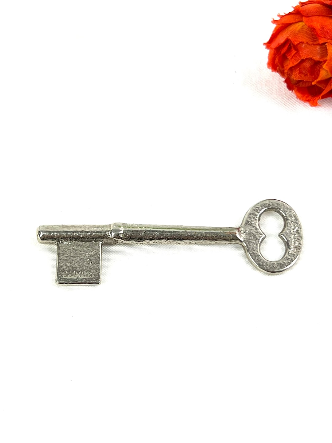 Vintage Key - Taylor 534 - Germany - Uncut Solid Barrel Nickle Plated ...