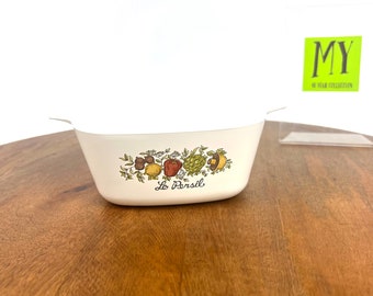 Vintage Corning Ware Le Persil Pan: Spice of Life Cookware (No Lid)