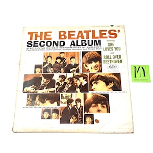 The Beatles Second Album Vinyl LP Record Capitol Records 1964 Collectible Vinyl Rock n Roll My40YearCollection