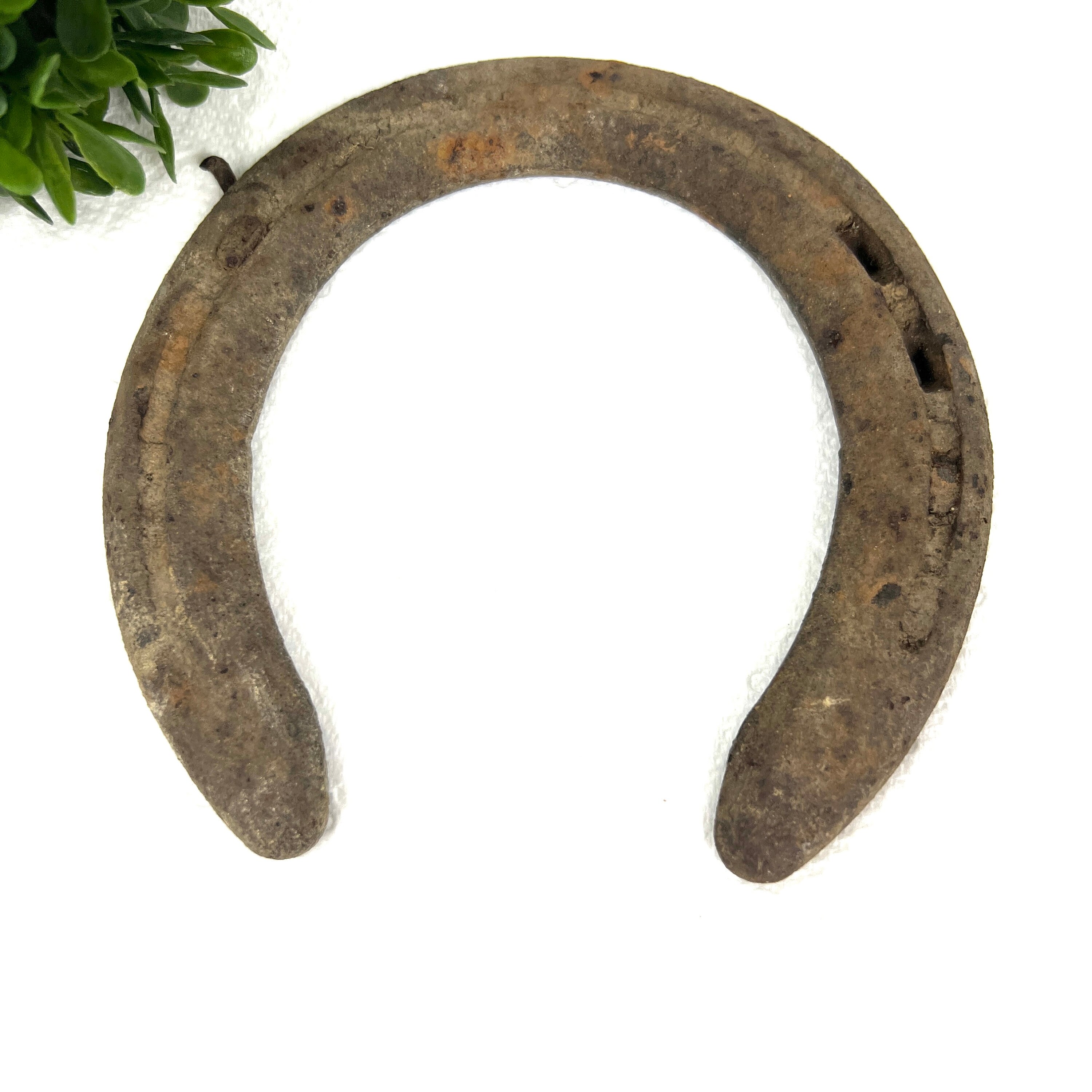 2-Pack Cast Iron Horseshoe Wall Decor - Lucky Horseshoe For Home Or Office