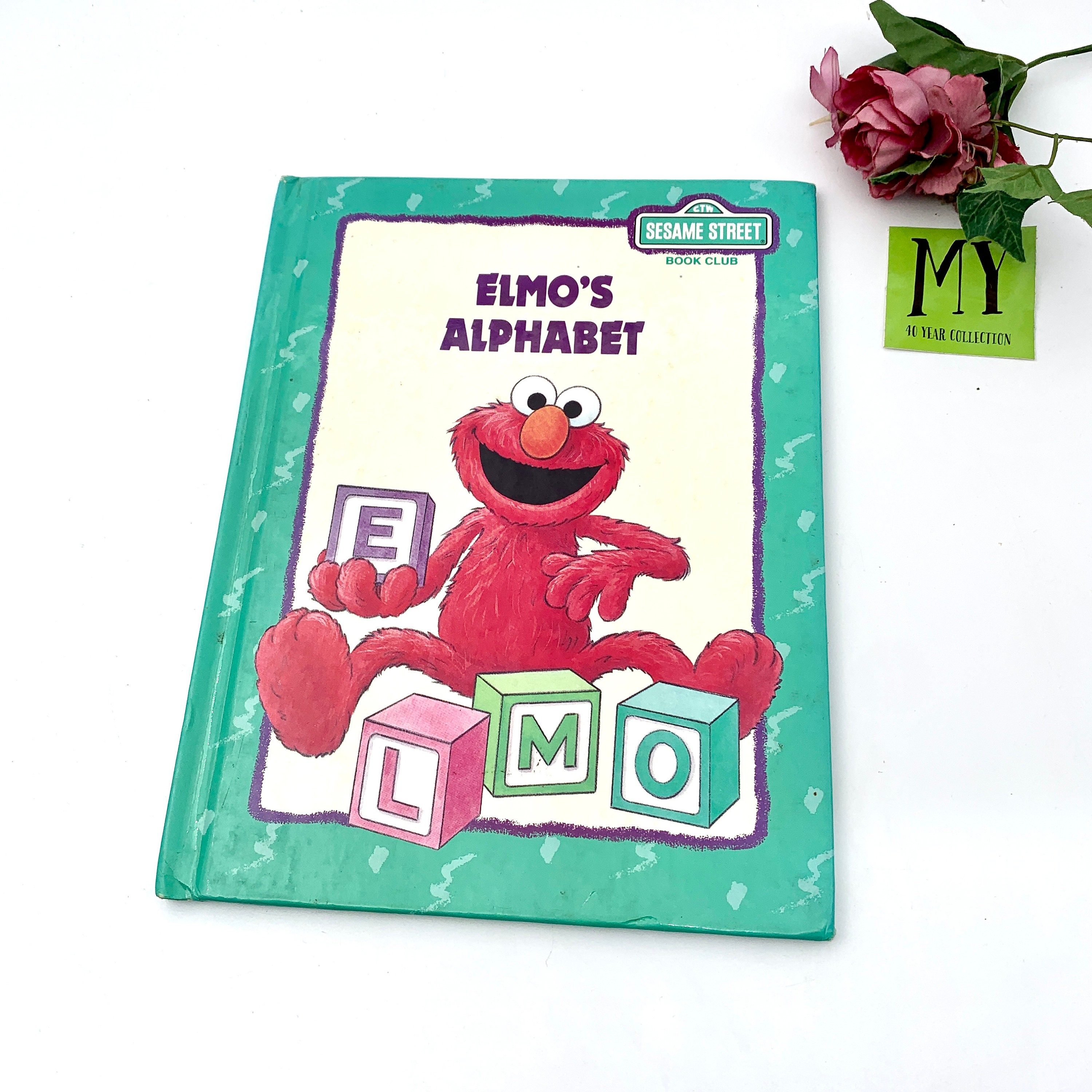 1993 Sesame Street Book Club Elmos Alphabet Hardcover