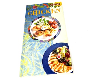 Vintage Easy Chicken Recipes Cookbook - 1994 Brimar Hardcover