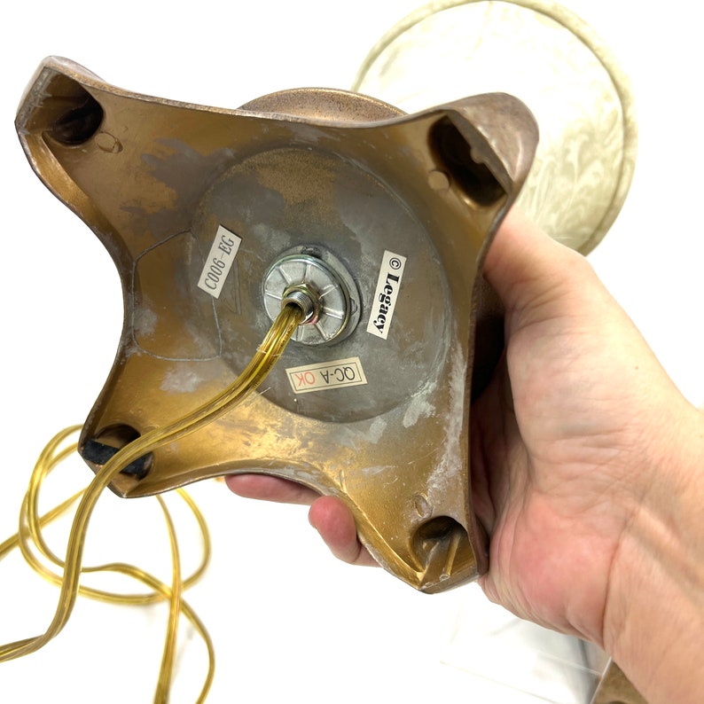 Pair of Vintage Legacy Art Deco Style Bedside Table Lamps Etsy