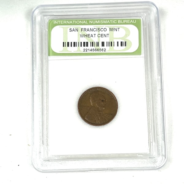Vintage Coin - 1944 San Francisco Mint Penny - Collectible Coins - Gift Idea - My40YearCollection