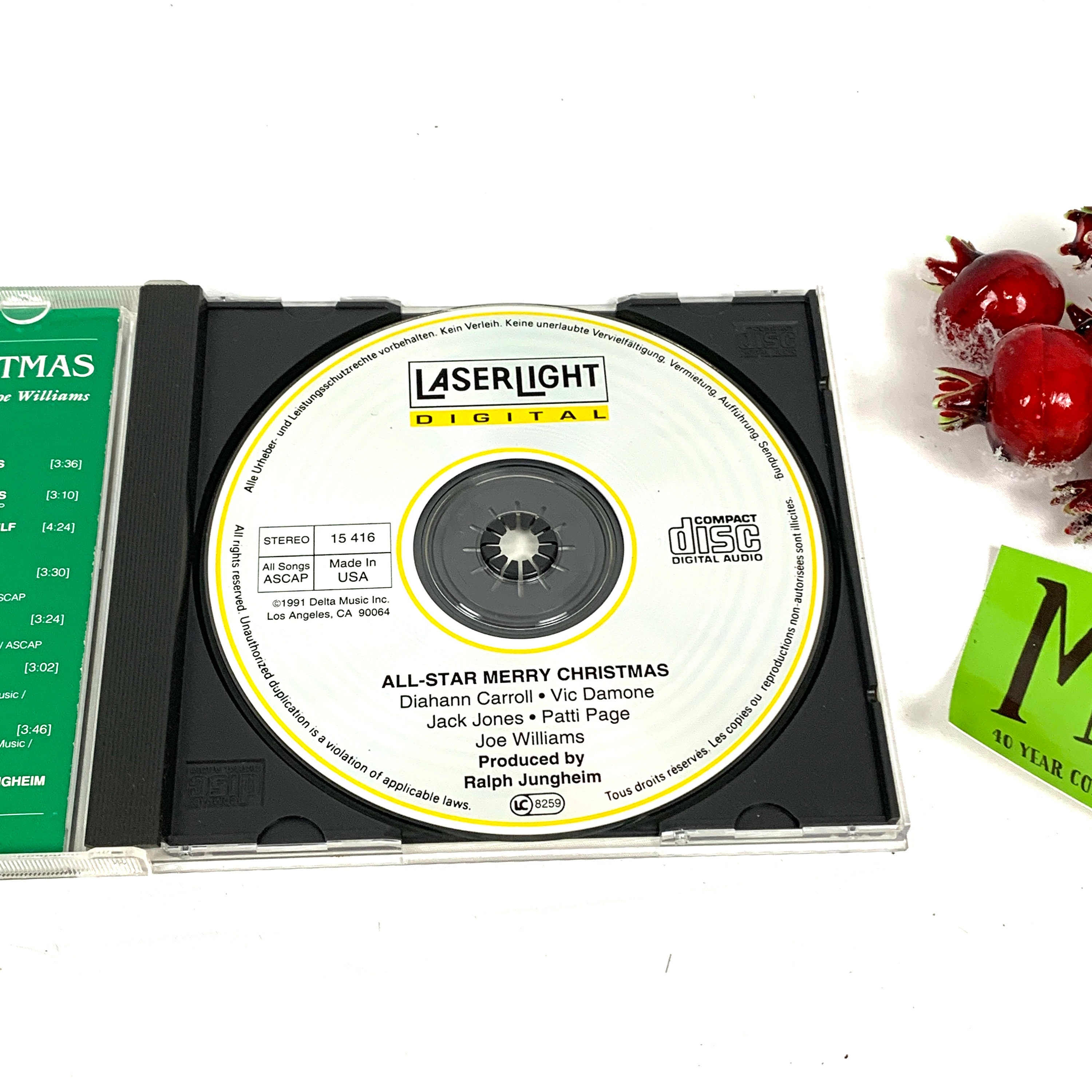 Vintage All Star Merry Christmas CD Various Artists Christmas