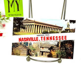 Vintage Postcard - Nashville, Tennessee - Posted 1960 Liberty 3 cents Stamp  Postcard Ephemera My40YearCollection