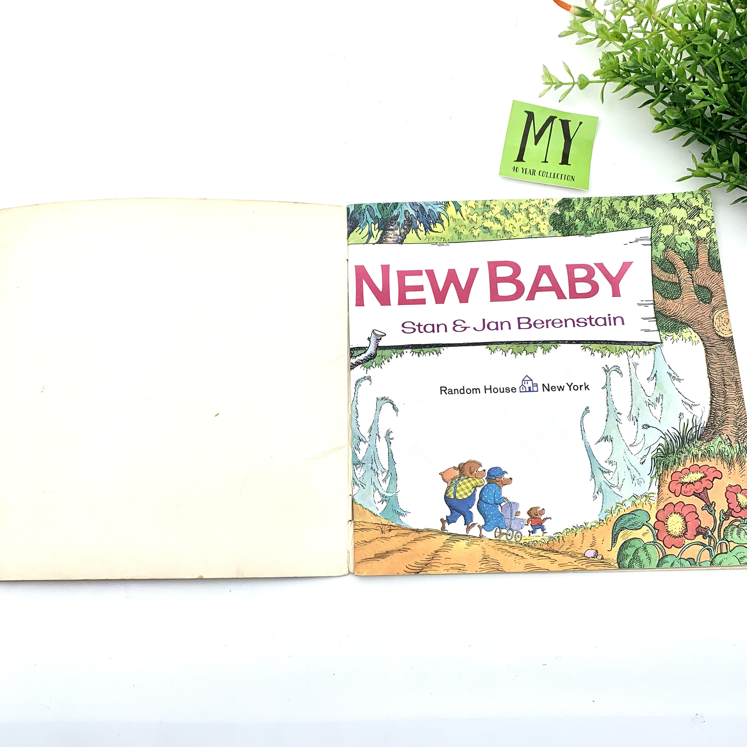 絵本・児童書 BEANBEARS ヴィンテージ版ベレンスタイン・ベアーズの赤ちゃん絵本、1974年版