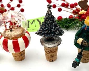 Decorative Wooden Beverage Stoppers