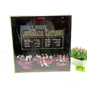 Stars & Guests of The Louisiana Hayride Vinyl Record My40YearCollection