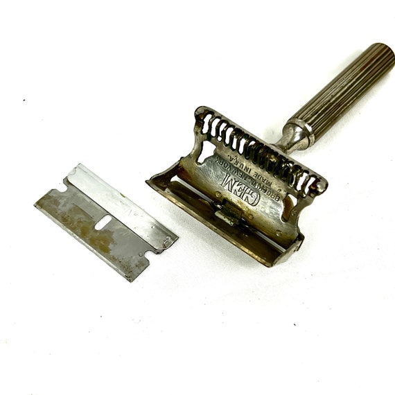 Vintage GEM Razor With Single Blade My40yearcollection Etsy