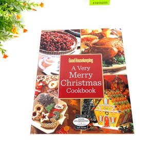 VIntage Cookbook - A Very Merry Christmas Cookbook - Good Housekeeping Cookbook - 1998 - My40YearCollection