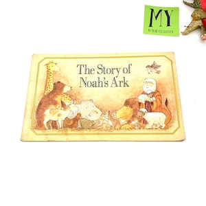 1994 The Story of Noah&#39;s Ark by Marianne Borgardt Religious Book for Children My40YearCollection