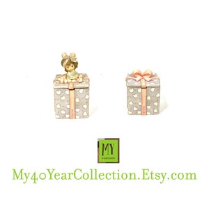 Vintage Precious Moments Gift Box: Engagement Ring Keepsake