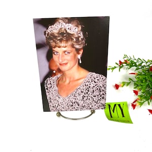 Carte postale vintage Diane, reine de coeur « La princesse du peuple » Carte postale de collection 5 au total vendue séparément