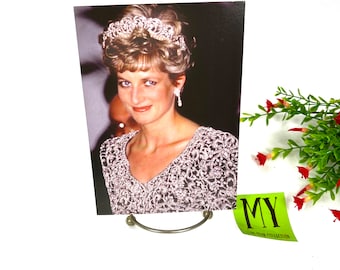 Vintage vykort med prinsessan Diana: Samlarobjekt "Folkets prinsessa"