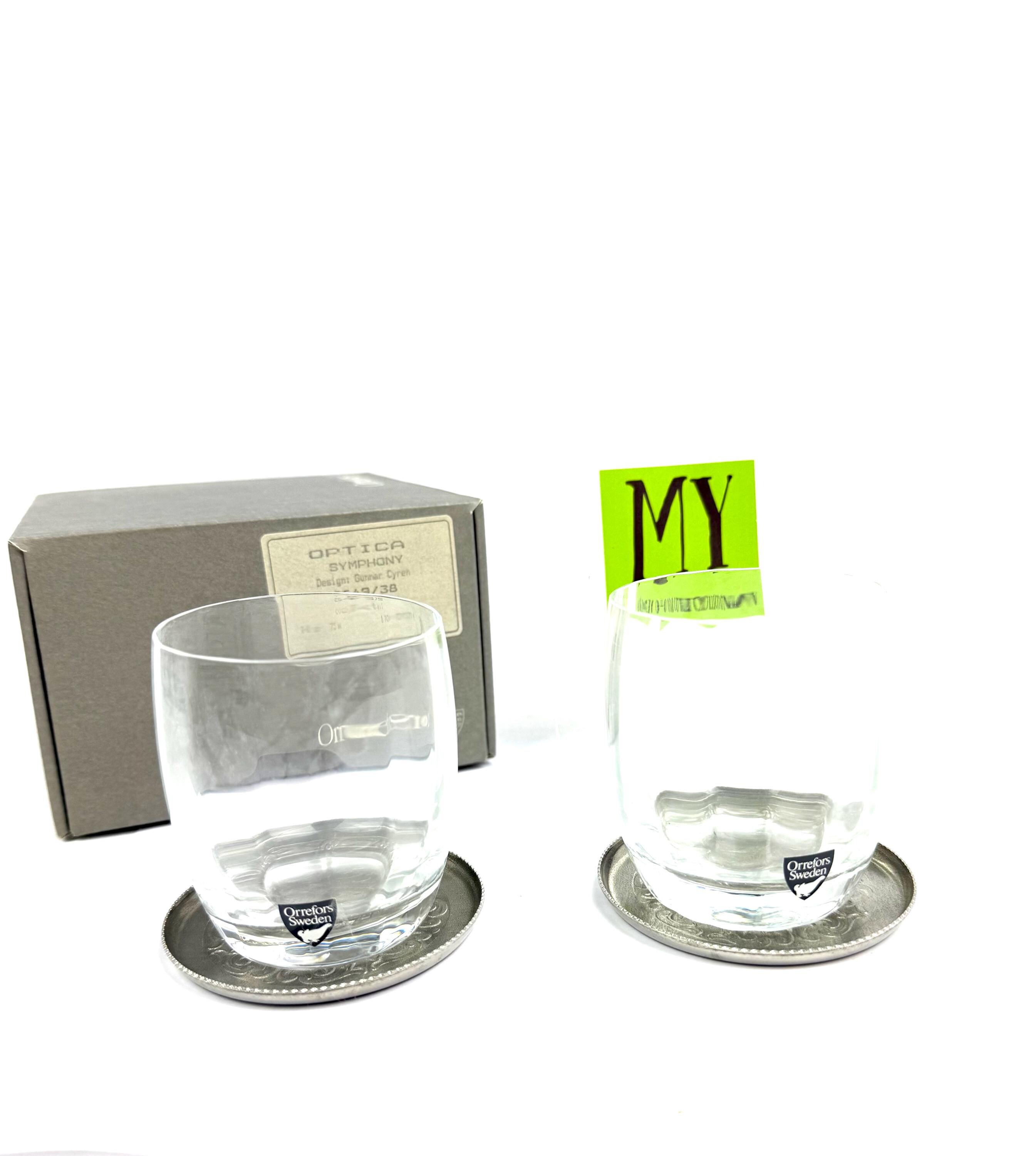 Orrefors whiskey glasses - Etsy 日本