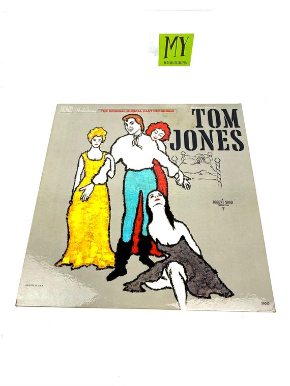 Vintage Vinyl – Tom Jones Original Musical Cast Recording – Theatre Productions LP - My40YearCollection