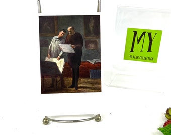 Stara pocztówka artystyczna Daumier: National Gallery of Art, Waszyngton DC