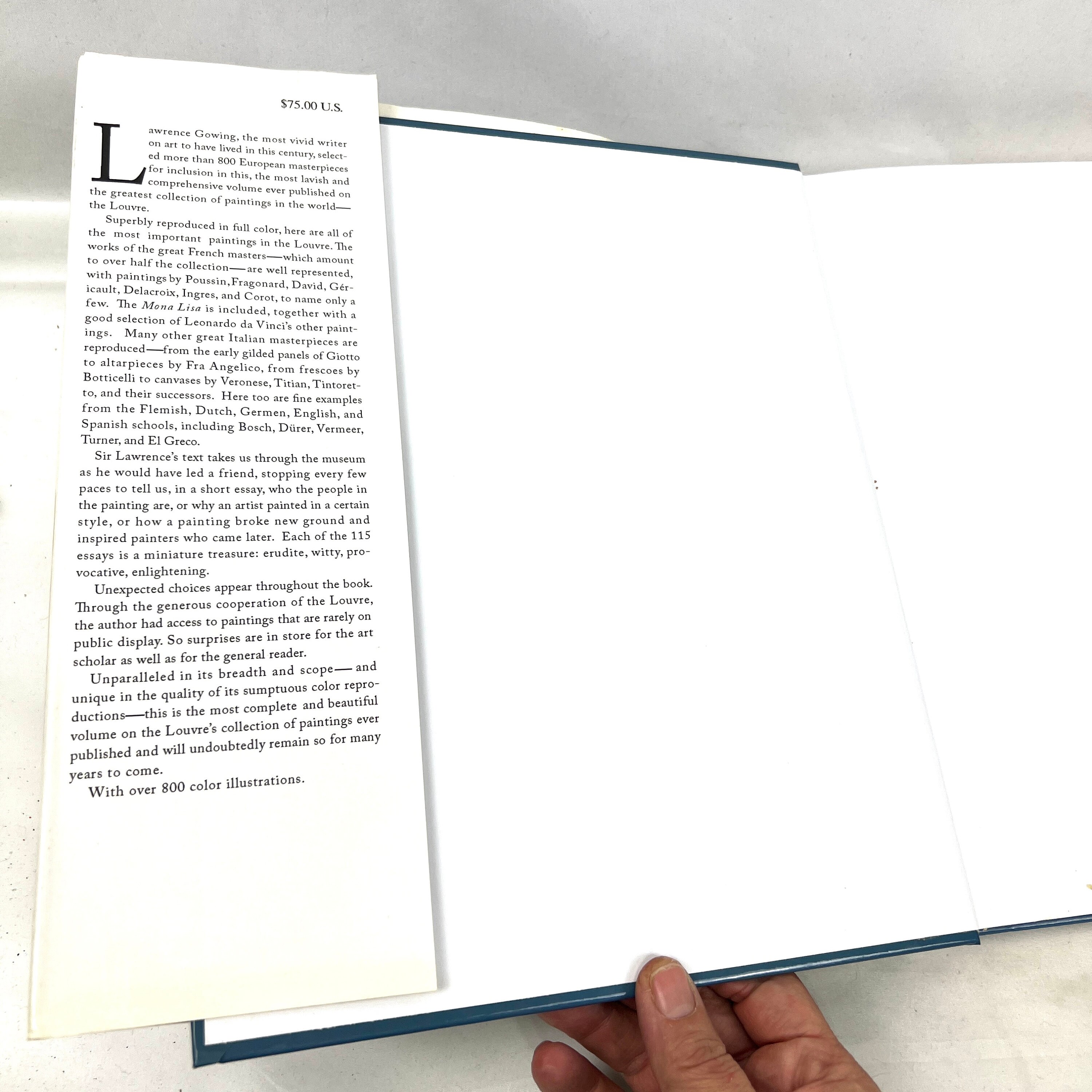 1987 Paintings in the Louvre by Lawrence Gowing Mona Lisa Etsy