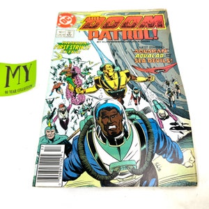 Vintage The Doom Patrol #17 DC Published 1989 "From Gil'Dishpan... With Doom!" Comic My40YearCollection