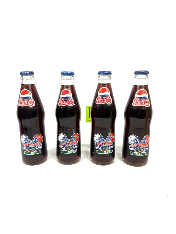 Vintage Sealed Pepsi-cola Bottle – Florida Gators NCAA 1906-2006