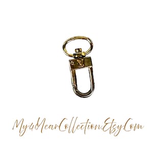 Vintage Louis Vuitton Gold-tone Swivel Snap Hook – LV Bag Charm
