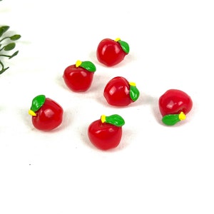 Vintage Plastik Wandtack Pins - Roter Kunststoff Apfel Pin - Herz Frieden Peacezeichen Smiley Käfer Schmetterling- My40YearCollection