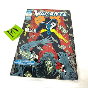 Vintage Vigilante, DC Comic, Number 42, 1987 Superhero Graphic Novel My40YearCollection