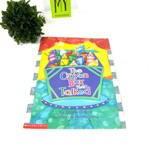 1997 The Crayon Box that Talked by Shane Derolf - Children&#39;s Picture Book - My40YearCollection