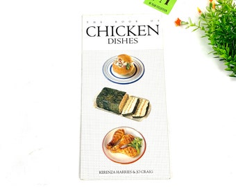 Książka kucharska Vintage Chicken Recipes: wydanie z 1993 r. autorstwa Harrisa i Craiga