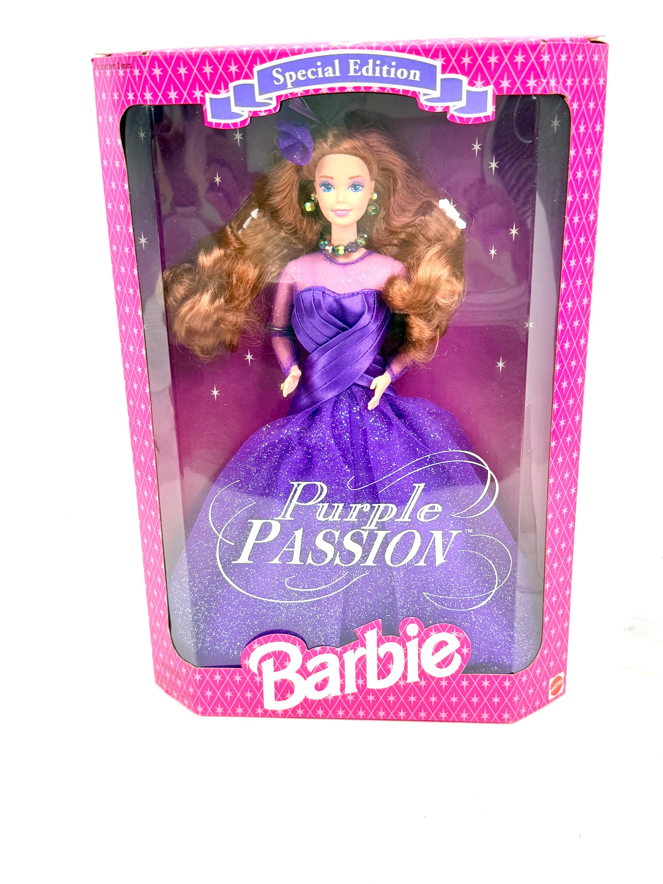 Purple Passion Barbie Doll 1995 Special Edition NEW in Box Mattel
