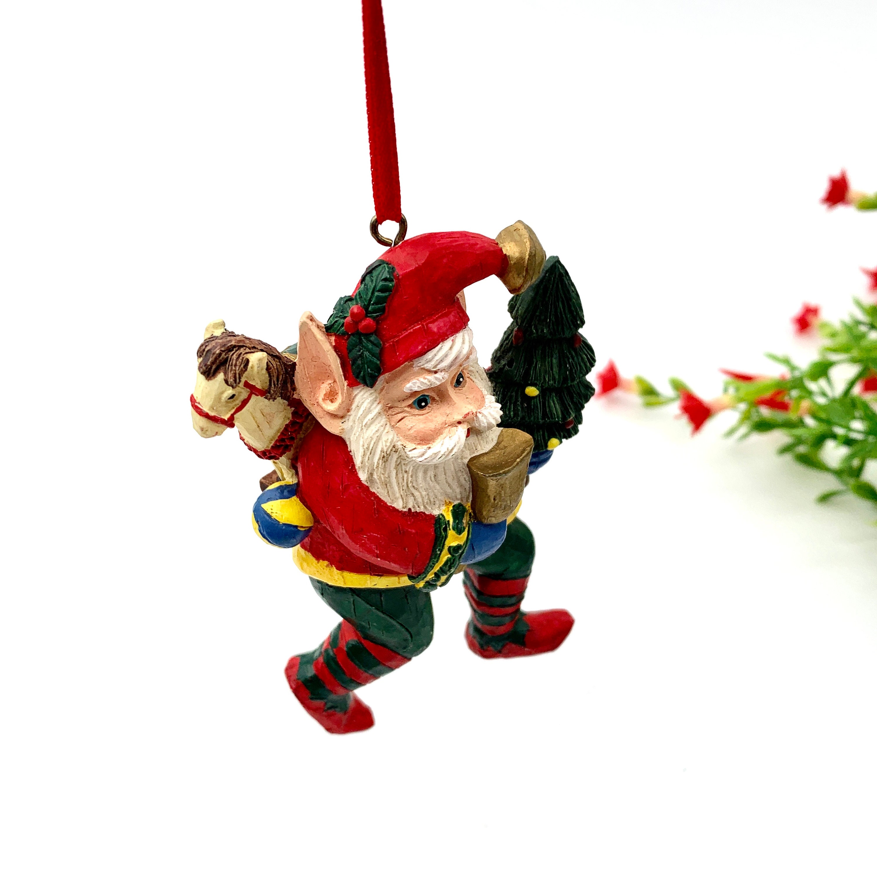 Elf Christmas Ornaments 