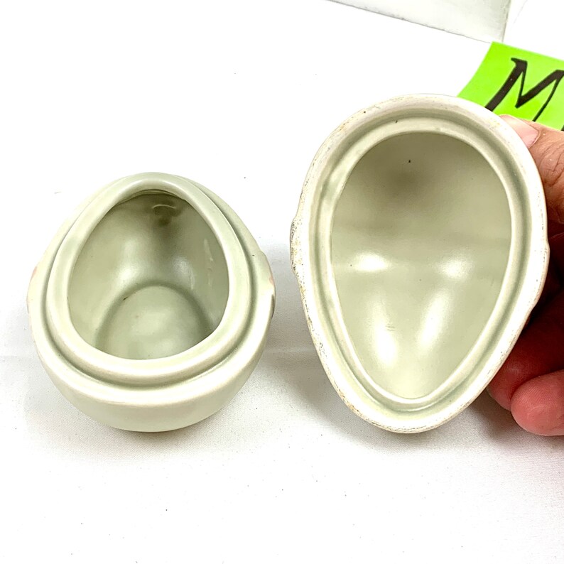 Vintage Fitz and Floyd Japan Easter Egg With Pink Bow Trinket Etsy