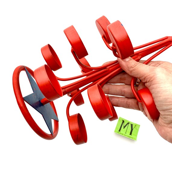 ヴィンテージアメリカンメタルティーライトキャンドルホルダーツリー