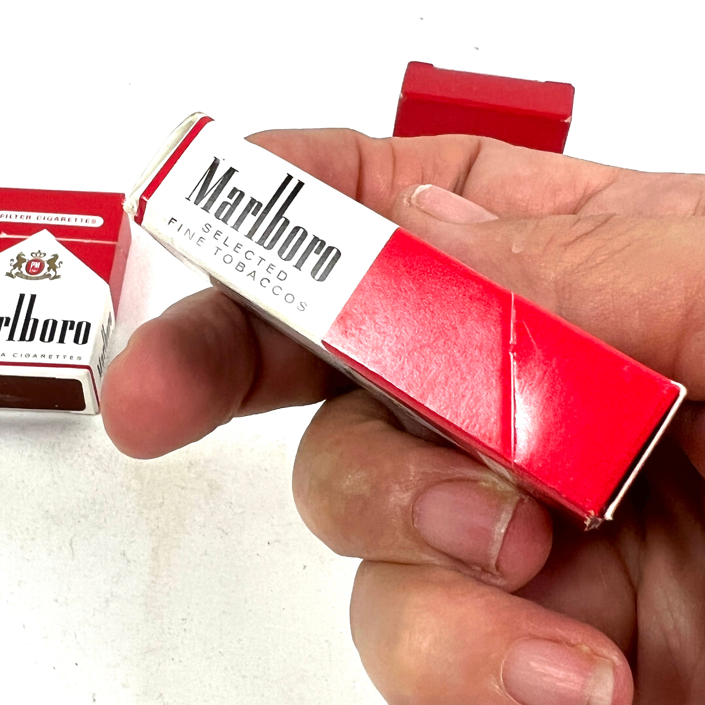 Vintage Marlboro Matches Set of Three Mini Flip Top Etsy