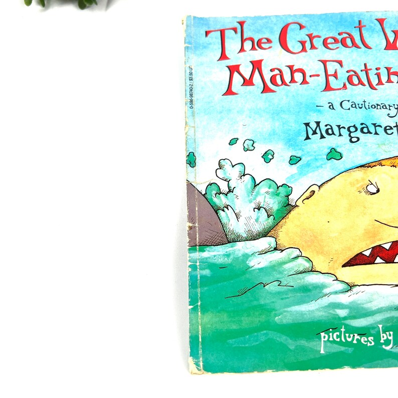 1989 the Great White Man-eating Shark by Margaret Mahy and - Etsy