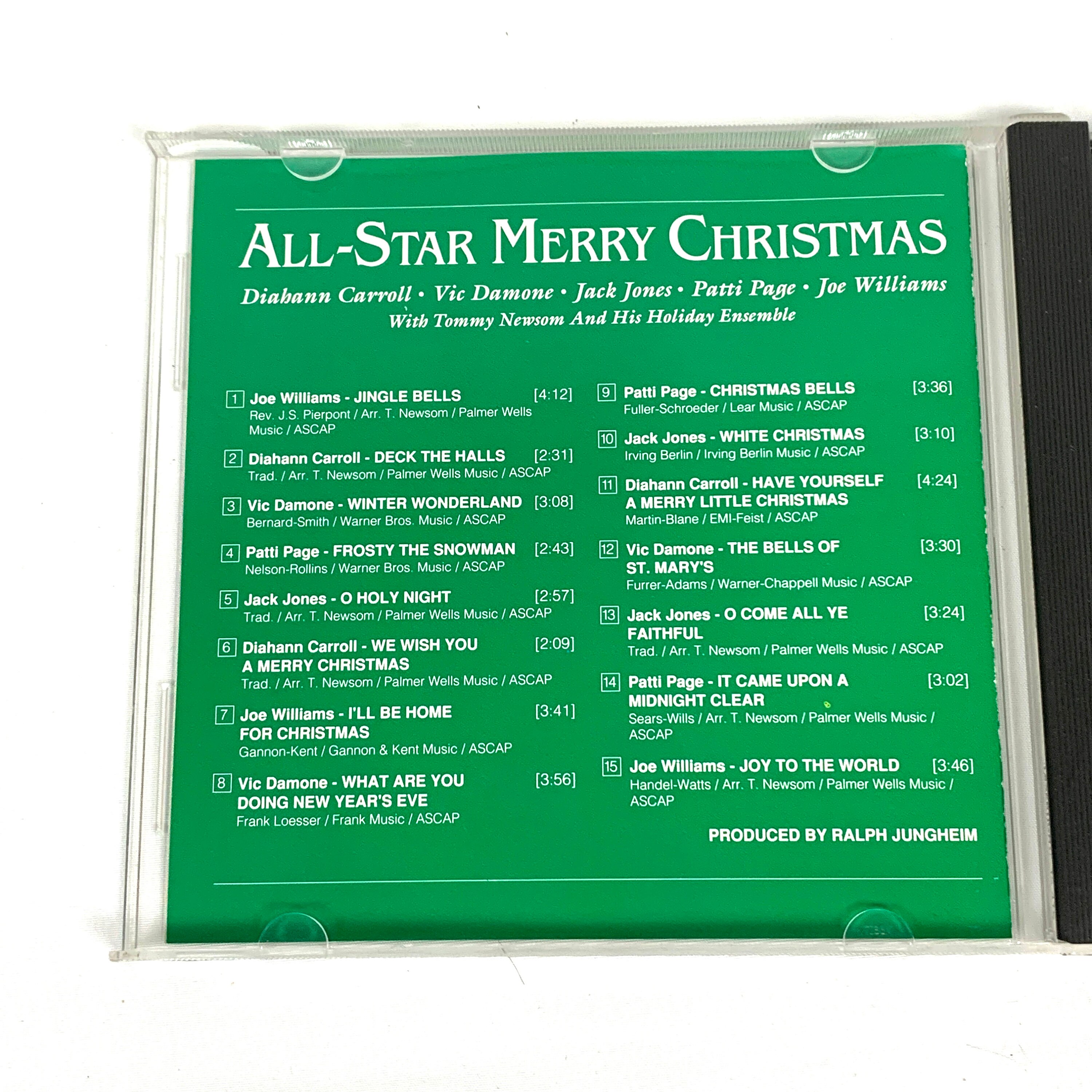 Vintage All Star Merry Christmas CD Various Artists Christmas Music ...