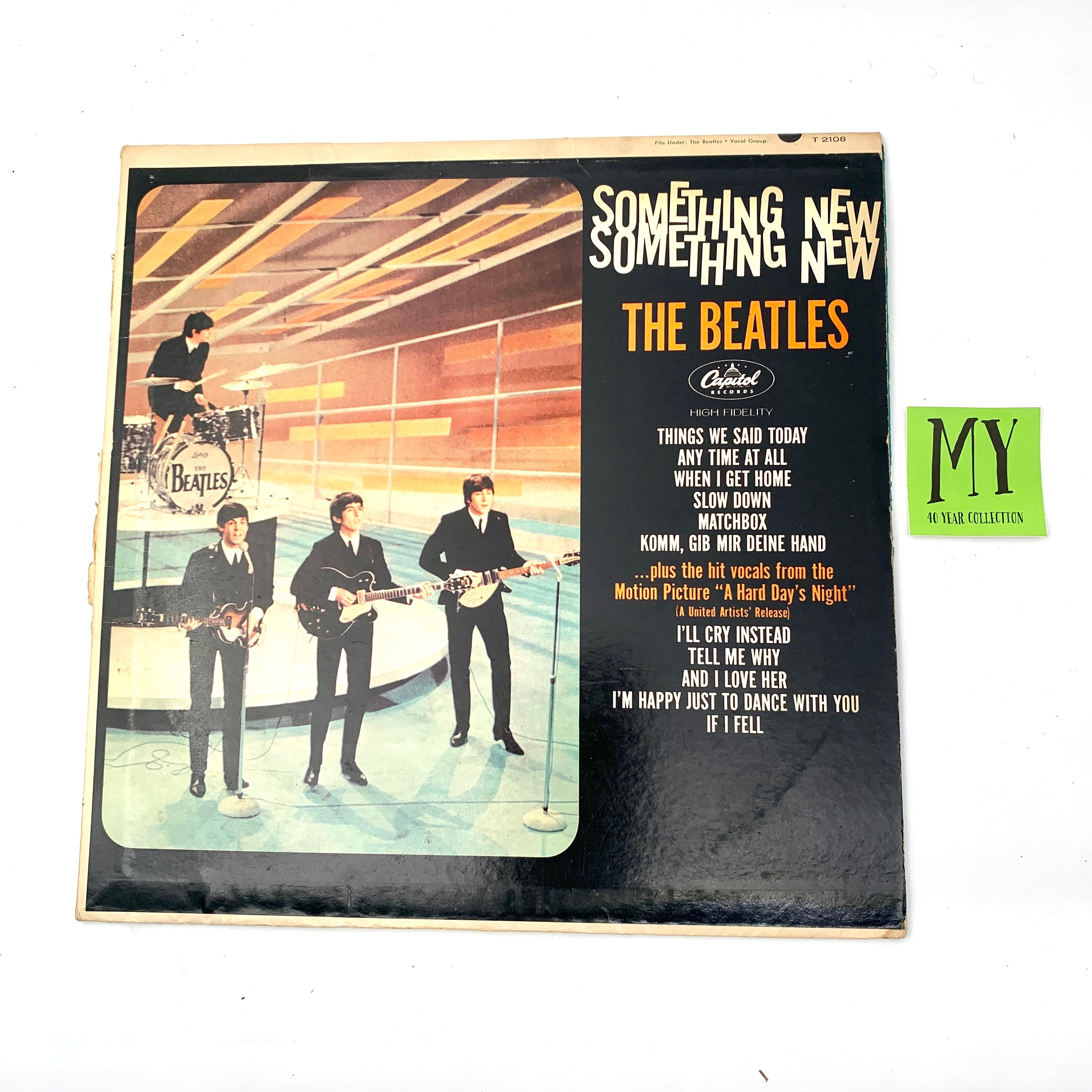 ザ・ビートルズ - サムシング・ニュー LPレコード - 1969年 キャピトル
