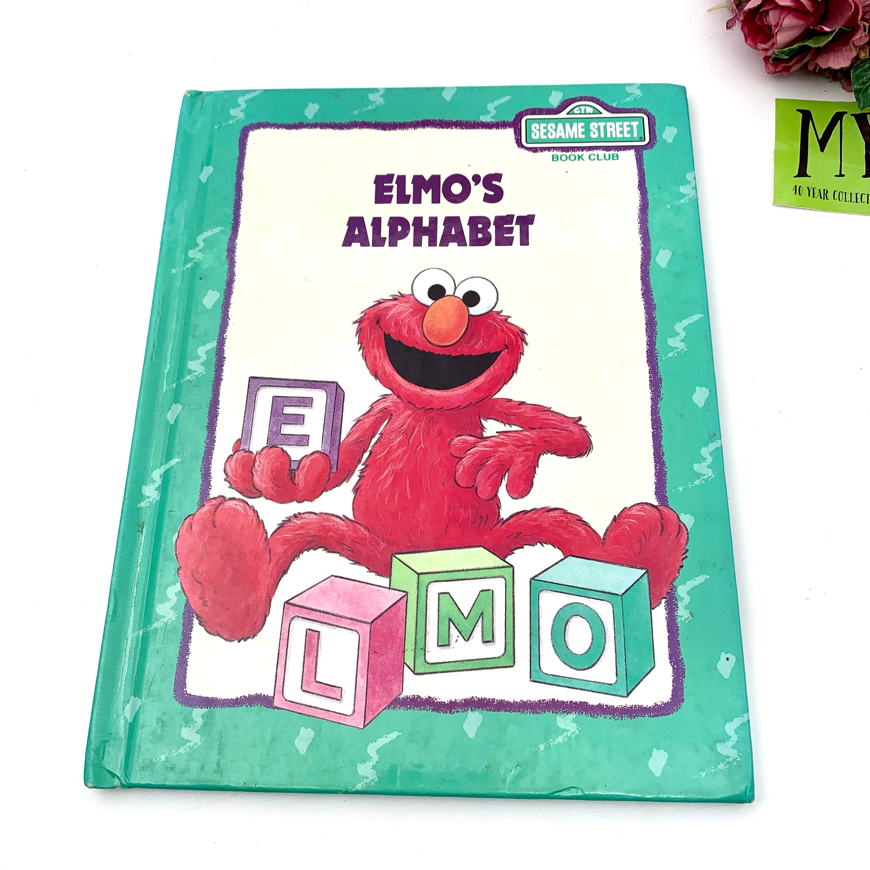 1993 Sesame Street Book Club Elmo's Alphabet Hardcover | Etsy