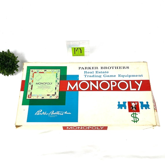Monopoly ancien Miro Company Paris 1961 édition vintage